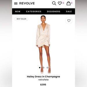 Hailey Dress in Champagne
retrofete